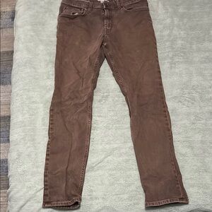Men's Brown Jeans
